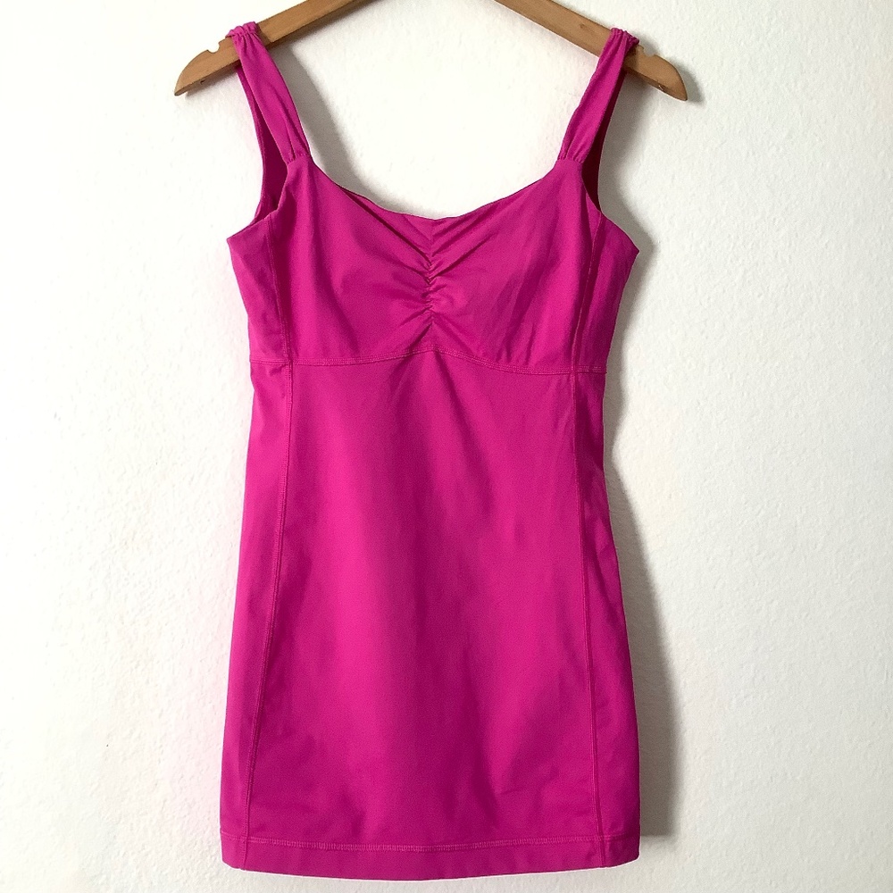 Lululemon Pink Scoop Neck Tank Size Unknown